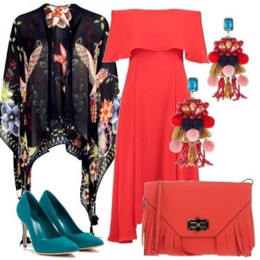 Outfit Una mantella leggera come una piuma