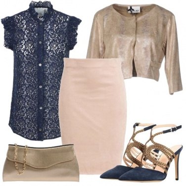 Outfit Trasparenze chic