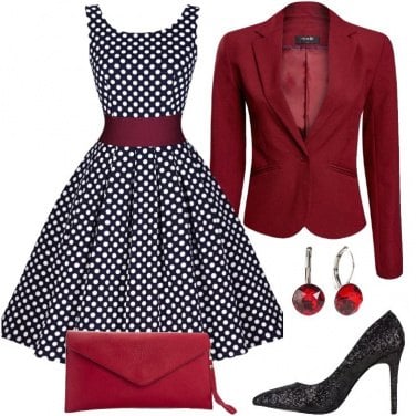 Outfit Rossa come un tulipano
