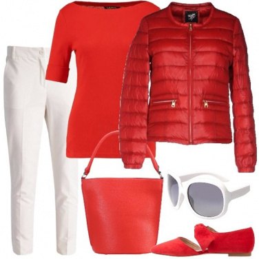 Outfit Rosso passione