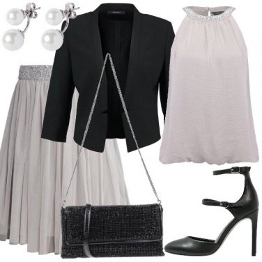 Outfit Dama d\'argento