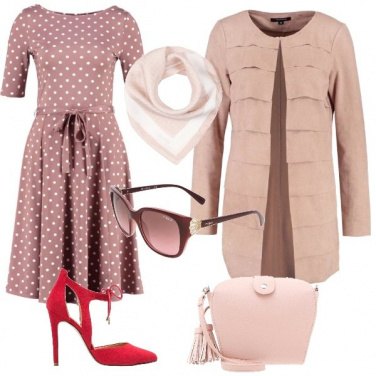 Outfit L\'abito a pois