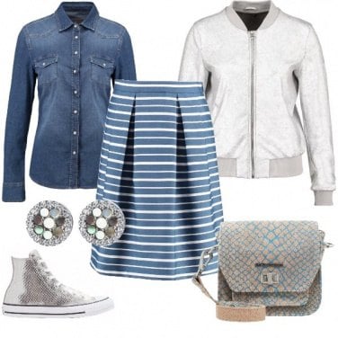 Outfit Gonna a campana