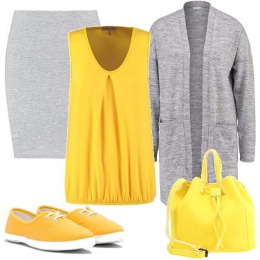 Outfit Sole e nuvole