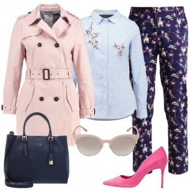 Outfit Mix and match floreale