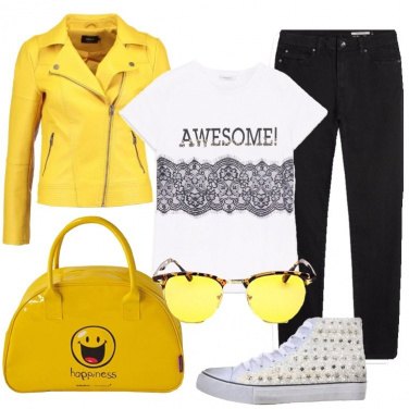 Outfit L\'energia del giallo