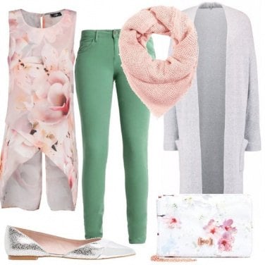 Outfit La primavera nella camicetta