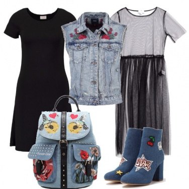 Outfit Il jeans è di stagione