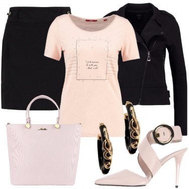 Outfit Un po\' di cipria sul nero