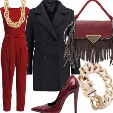 Outfit Caban and color.