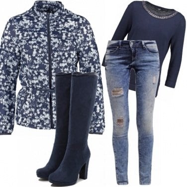 Outfit Infinito azzurro