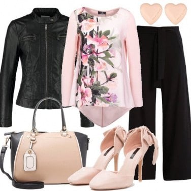 Outfit Dettagli in rosa