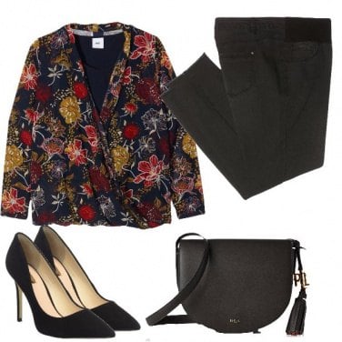 Outfit La blusa coi fiori
