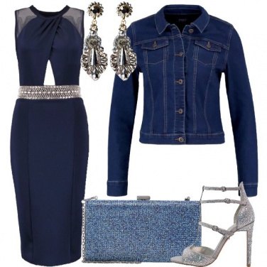 Outfit Tempesta di strass
