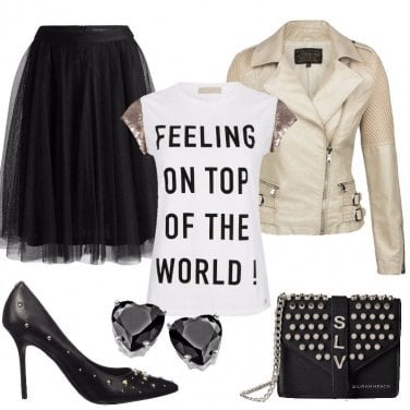 Outfit Rock per una sera