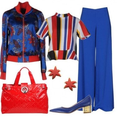 Outfit Contrasto vivo