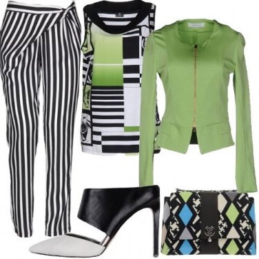 Outfit Schematica anticonformista