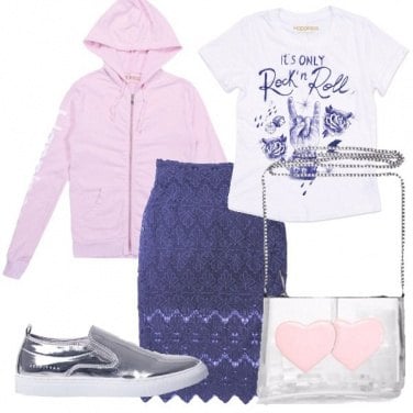 Outfit Irriverente pizzo