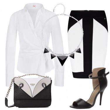 Outfit Bianco e nero protagonisti