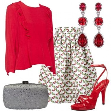 Outfit Con un zig zag glamour