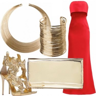 Outfit Sognando il red carpet...