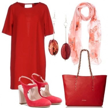 Outfit Abito rosso