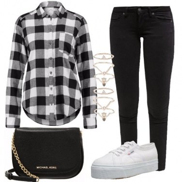 Outfit La camicia a scacchi