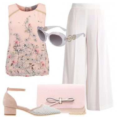 Outfit Elegante con un tacco midi