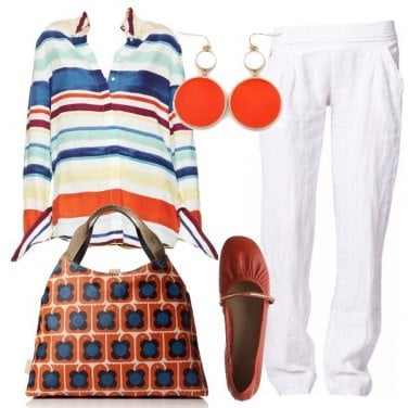 Outfit Comoda e colorata