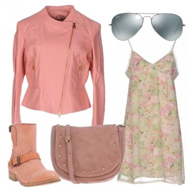 Outfit Rosa rock