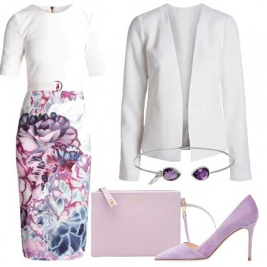 Outfit Tubino floreale