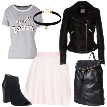Outfit Rock in tulle