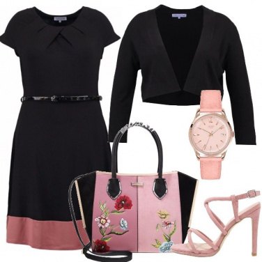 Outfit Il sandalo rosa