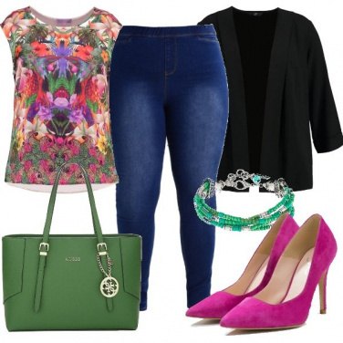 Outfit Colorata e trendy