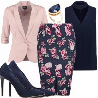 Outfit Pink and blue
