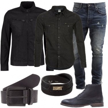 Outfit Rock in primavera