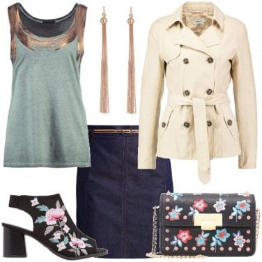 Outfit Sbocciano i fiori