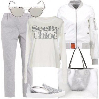 Outfit Scintillante anche di giorno