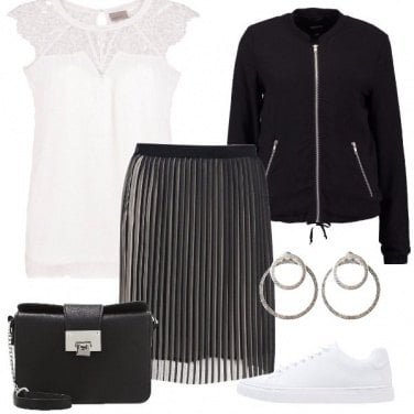Outfit In ufficio con la gonna