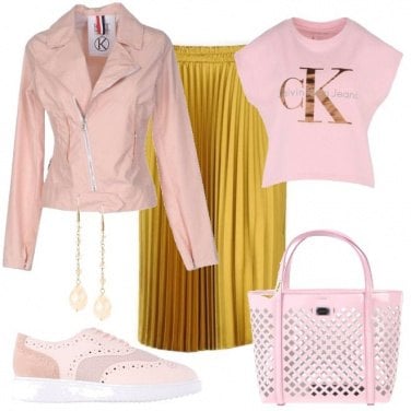 Outfit Oro rosa