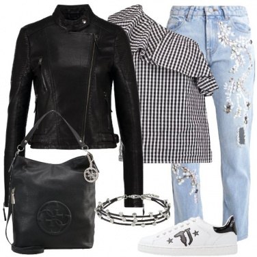 Outfit Scacchi di tendenza