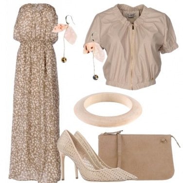 Outfit L\'abito in cotone e seta
