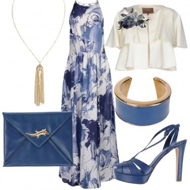 Outfit Eleganza blu