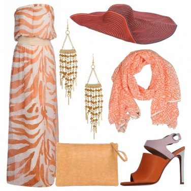Outfit La cerimonia con il cappello