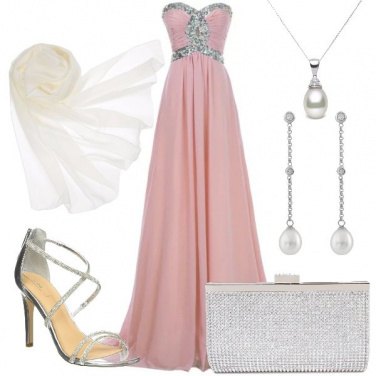 Outfit Principessa in rosa