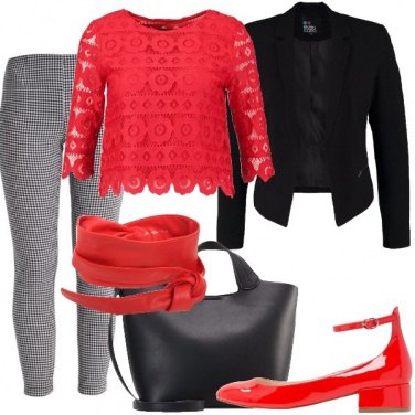 Outfit Pizzi e quadretti