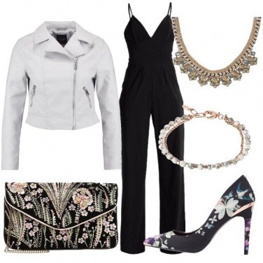 Outfit Fiori pastello