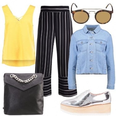 Outfit Easy e trendy nel tempo libero