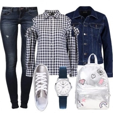 Outfit A scuola con stile