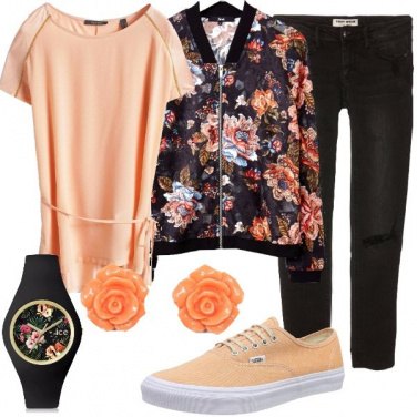 Outfit Passione per il floreale